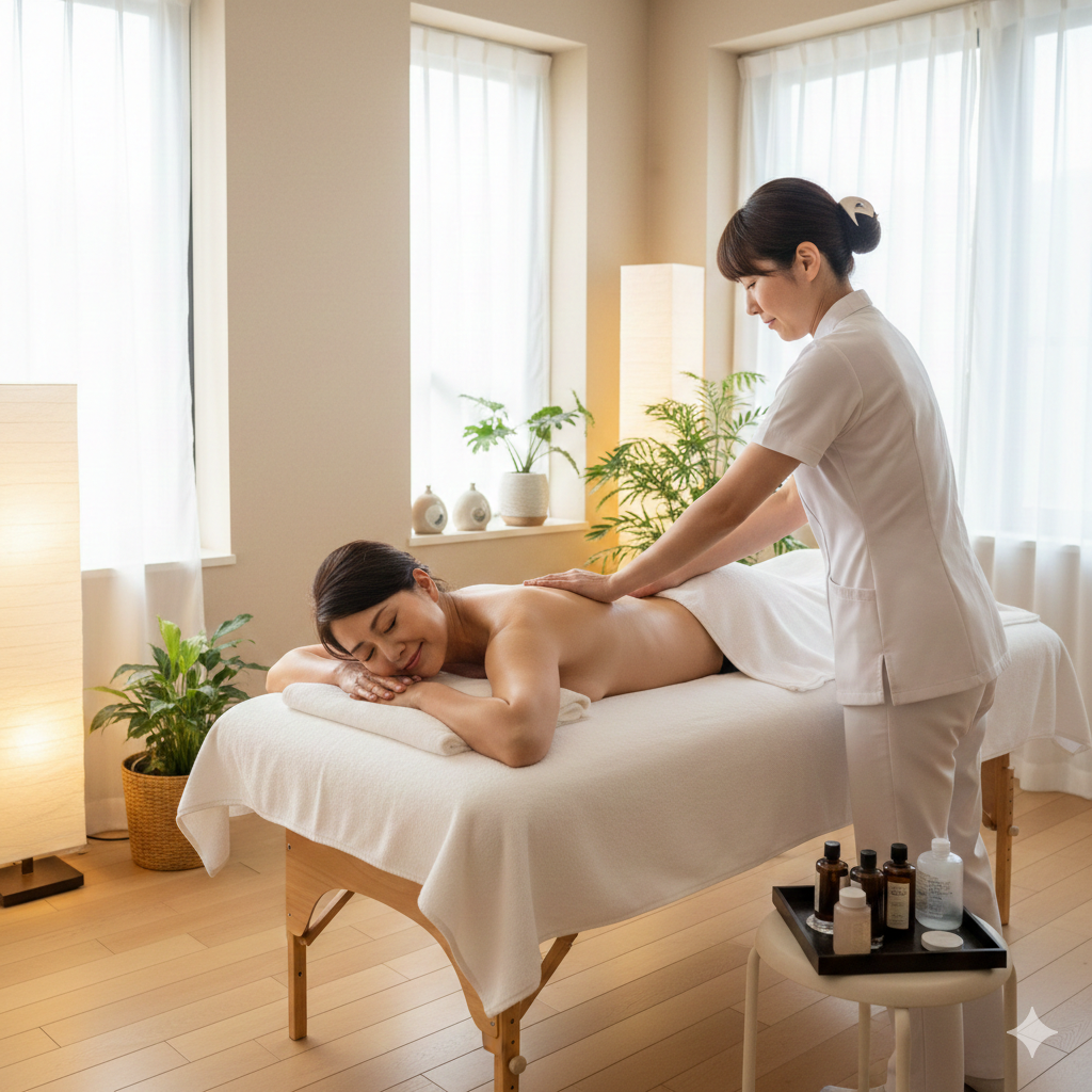 精油淋巴排毒按摩